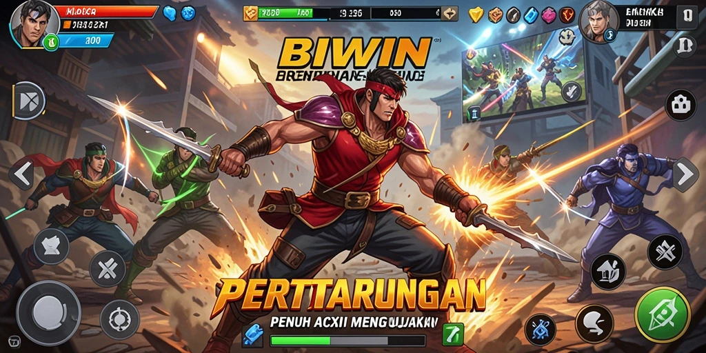 Gameplay seru dan menegangkan di BIWIN.
