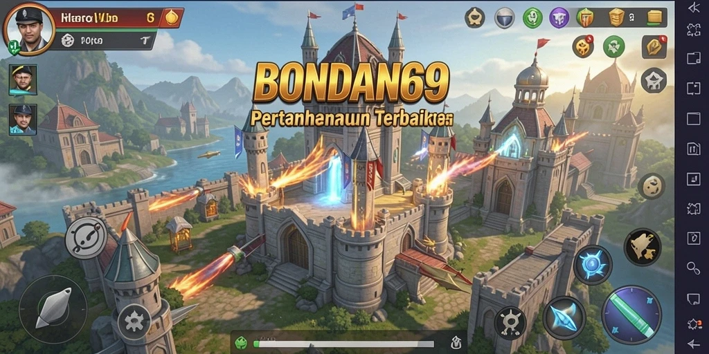 Tampilan gameplay yang menegangkan dan grafis menawan dari BONDAN69.