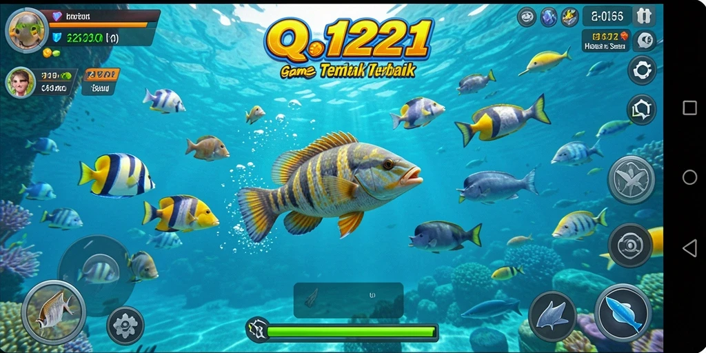 Tampilkan gameplay seru Tembak Ikan di QQ1221.