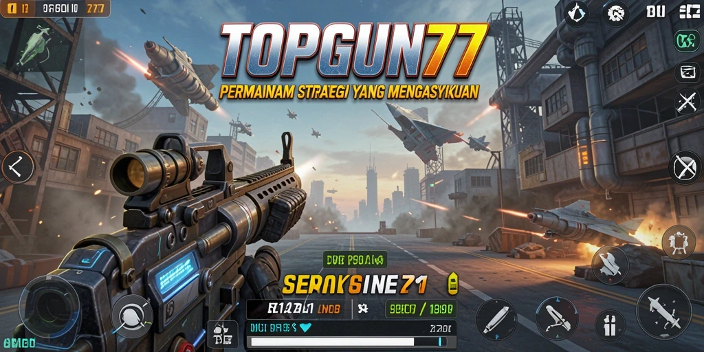 Gameplay intens dari TOPGUN77 menantang strategi Anda.